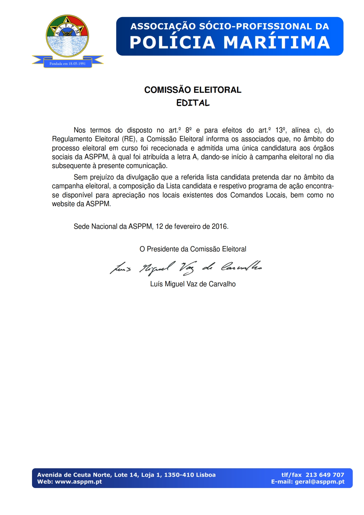 COMISS ELEITORAL EDITAL SORTEIO DIVULG 001